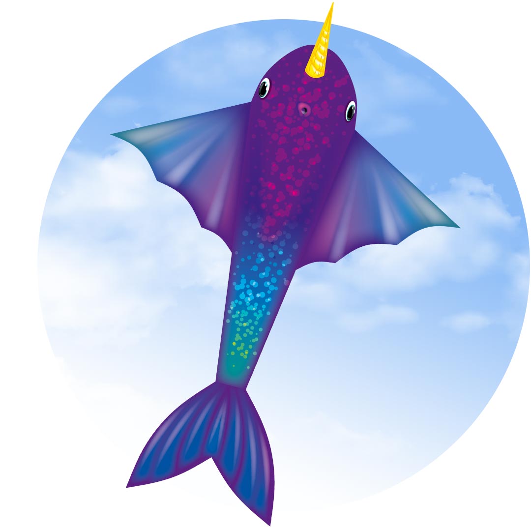 Narwhal Kite