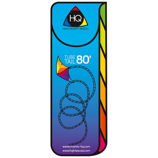 Tube Tail Rainbow Spiral 24 m / 80'