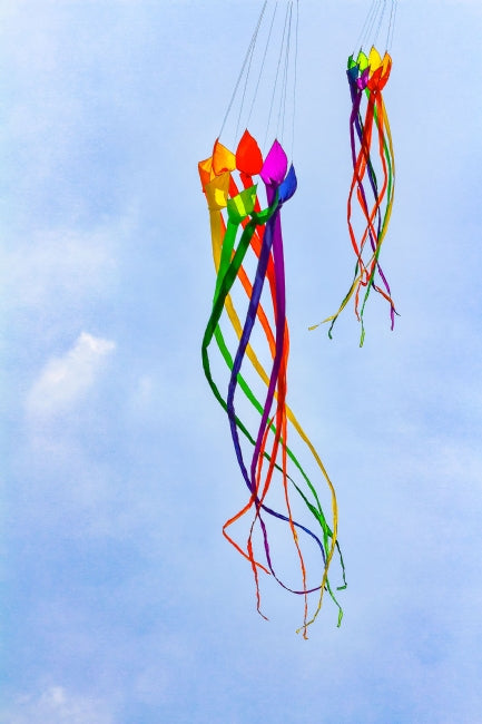 Soft Swirl Rainbow 6M/20' - HQ Kites