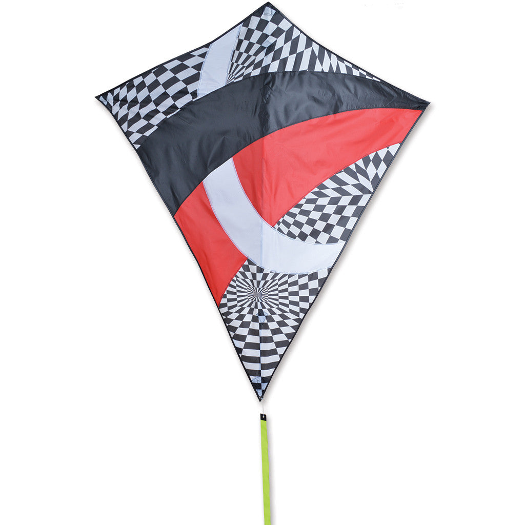 52 in. Travel Diamond Kite - Tecmo Tron