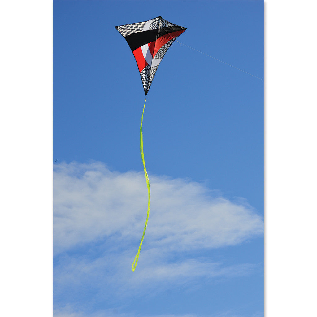 52 in. Travel Diamond Kite - Tecmo Tron